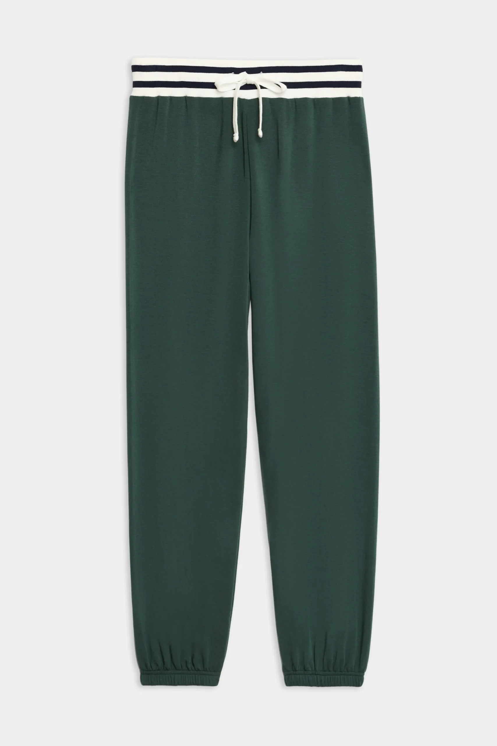 Andie Oversized Fleece Sweatpant W/ Stripe