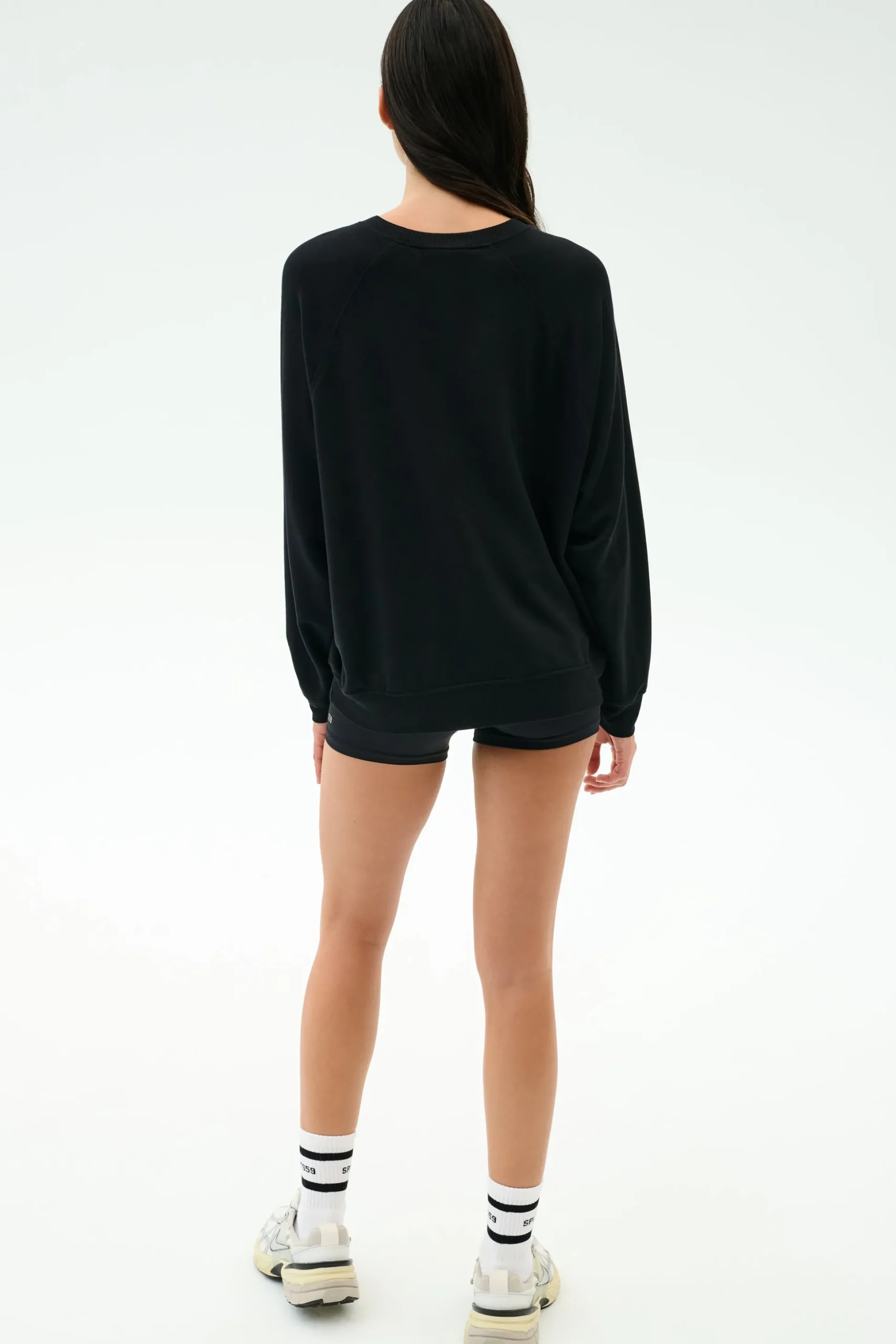 Andie Oversized Fleece Varsity Graphic Sweatshirt