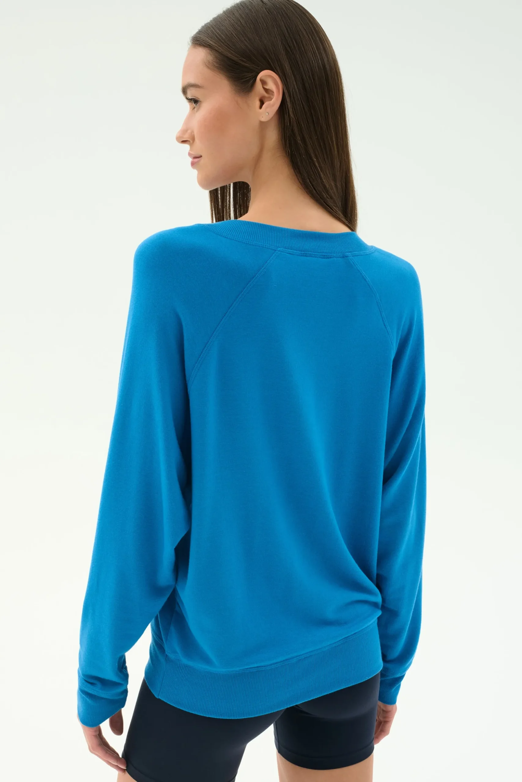 Bennie Fleece V Neck Sweatshirt