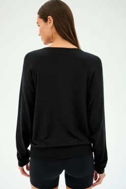 Bennie Fleece V Neck Sweatshirt