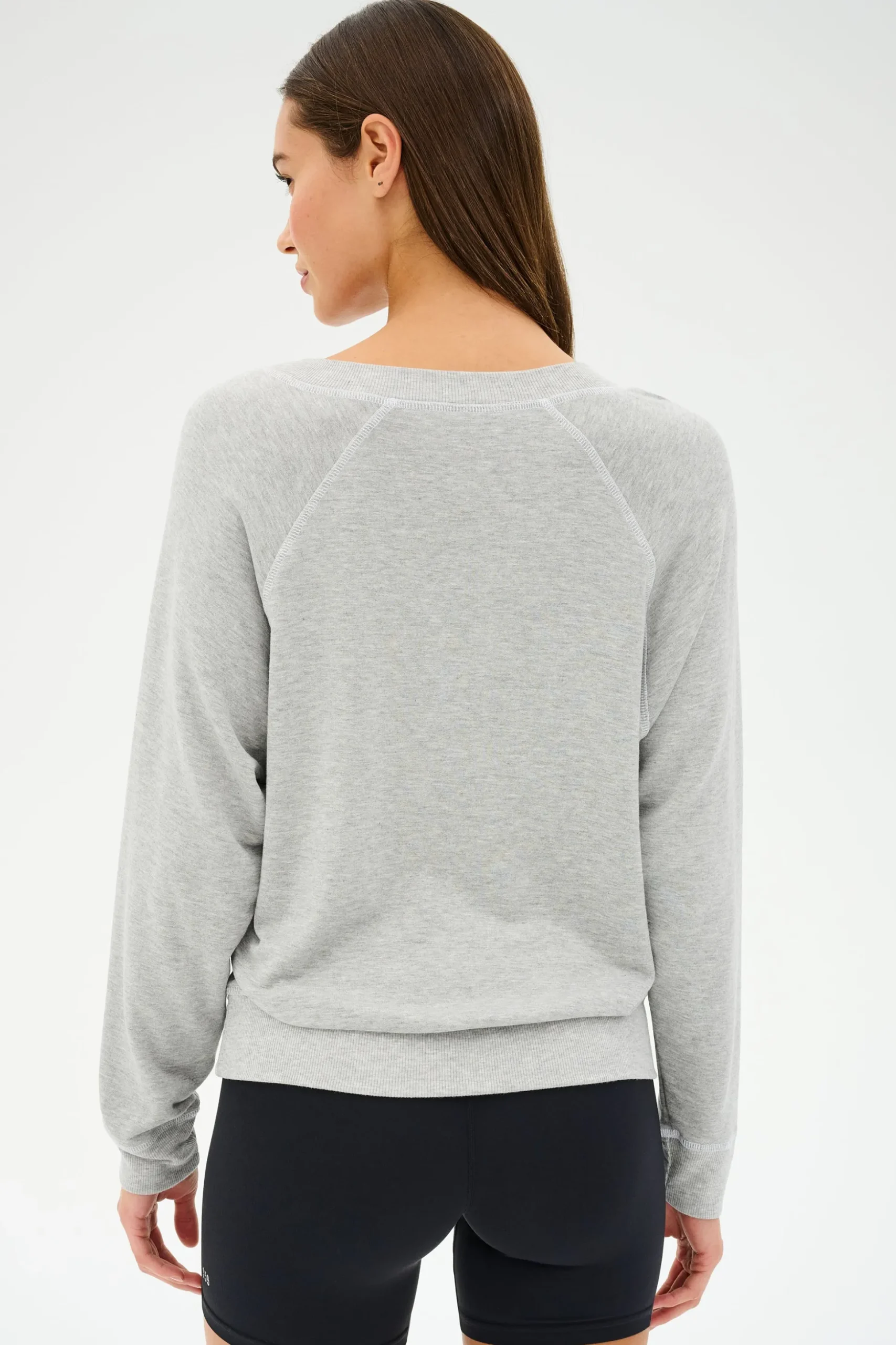 Bennie Fleece V Neck Sweatshirt