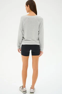 Bennie Fleece V Neck Sweatshirt
