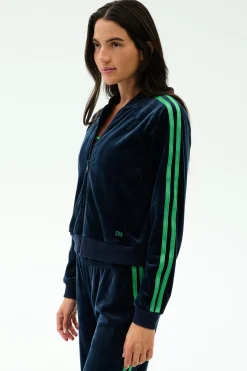 Heritage Velour Bomber