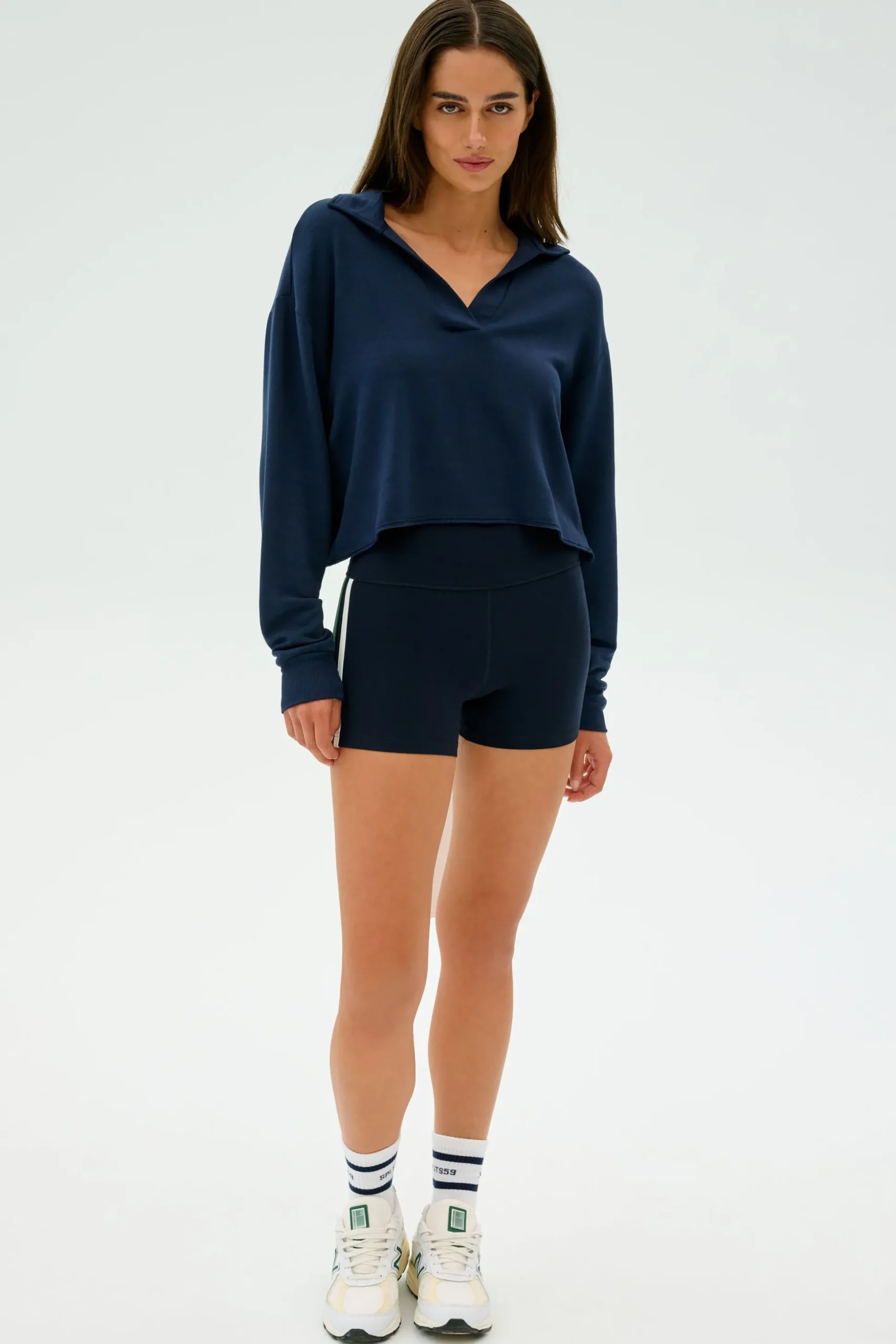 Joan Fleece Polo Sweatshirt