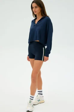Joan Fleece Polo Sweatshirt