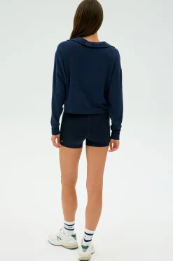 Joan Fleece Polo Sweatshirt