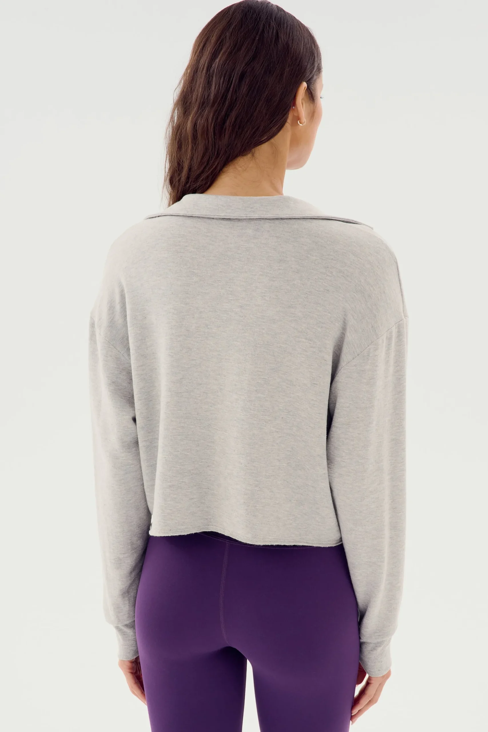Joan Fleece Polo Sweatshirt
