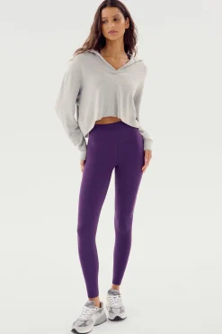 Joan Fleece Polo Sweatshirt