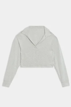 Joan Fleece Polo Sweatshirt