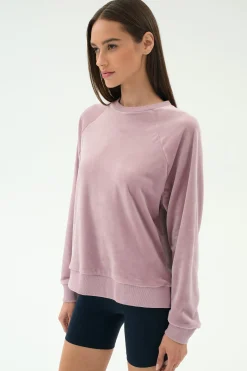 Joy Velour Crewneck