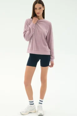 Joy Velour Crewneck