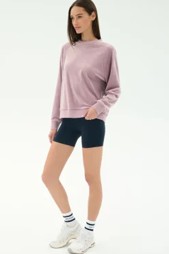 Joy Velour Crewneck