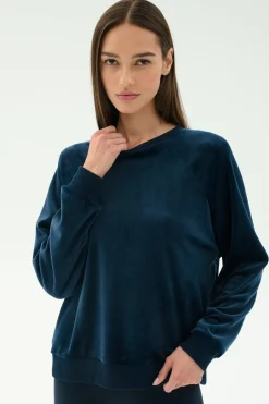 Joy Velour Crewneck