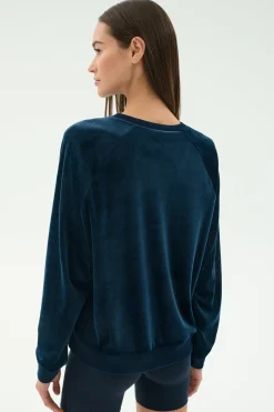 Joy Velour Crewneck