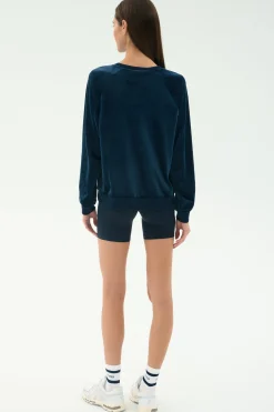 Joy Velour Crewneck