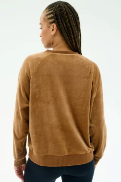 Joy Velour Crewneck