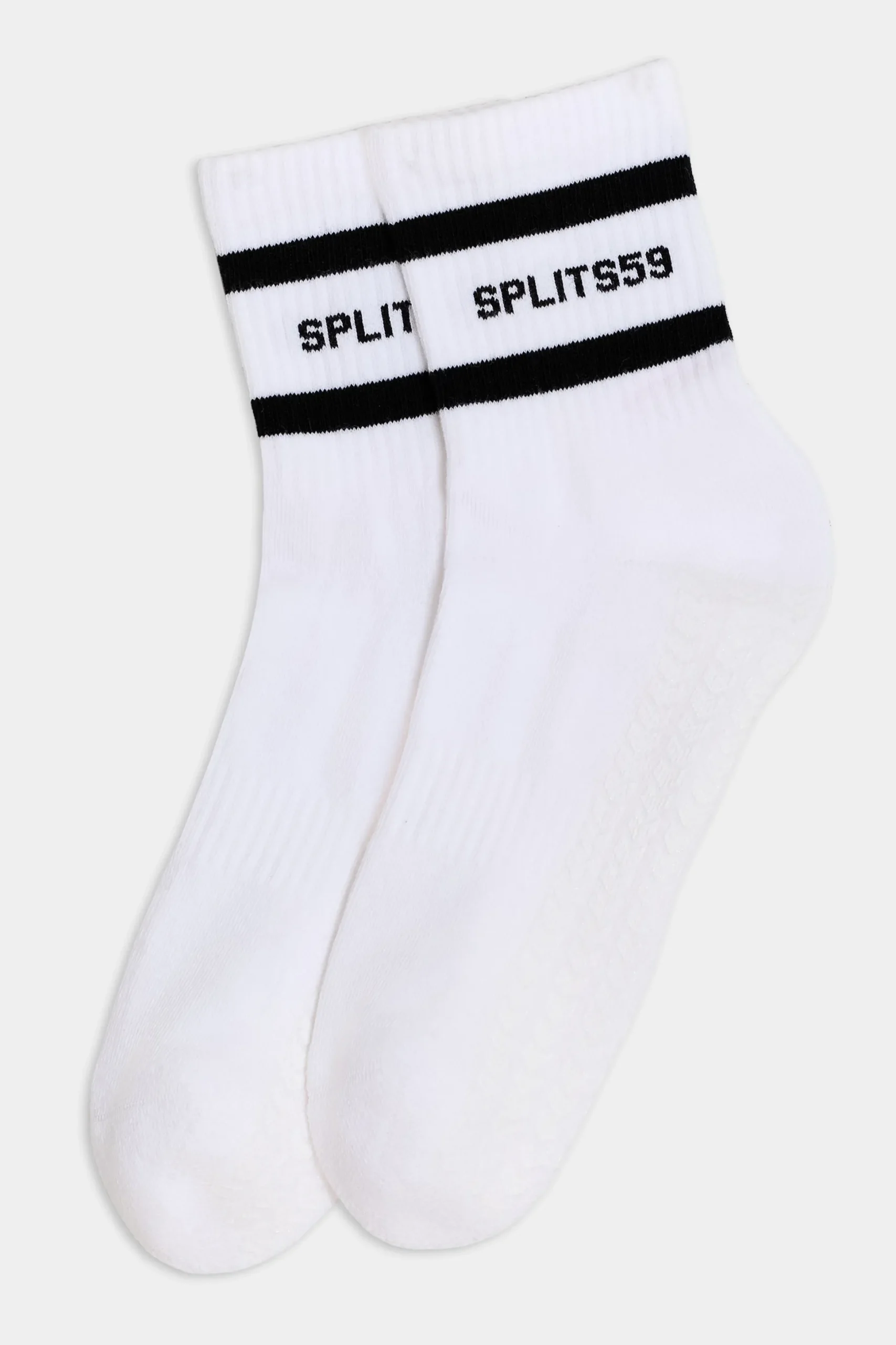 Logo Stripe Ankle Socks with Grip