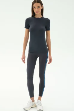 Louise Rib Short Sleeve