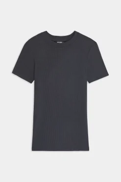 Louise Rib Short Sleeve