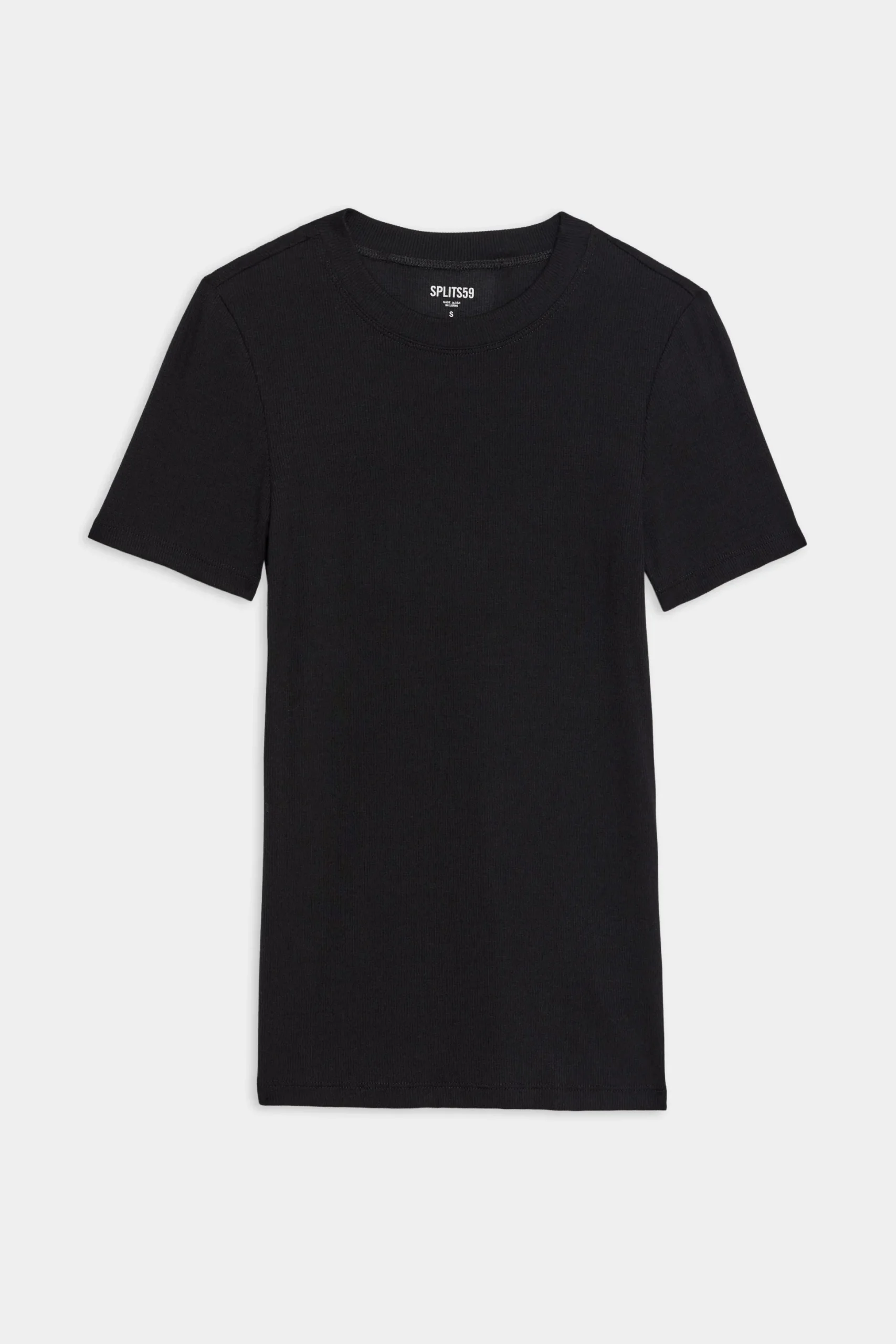 Louise Rib Short Sleeve