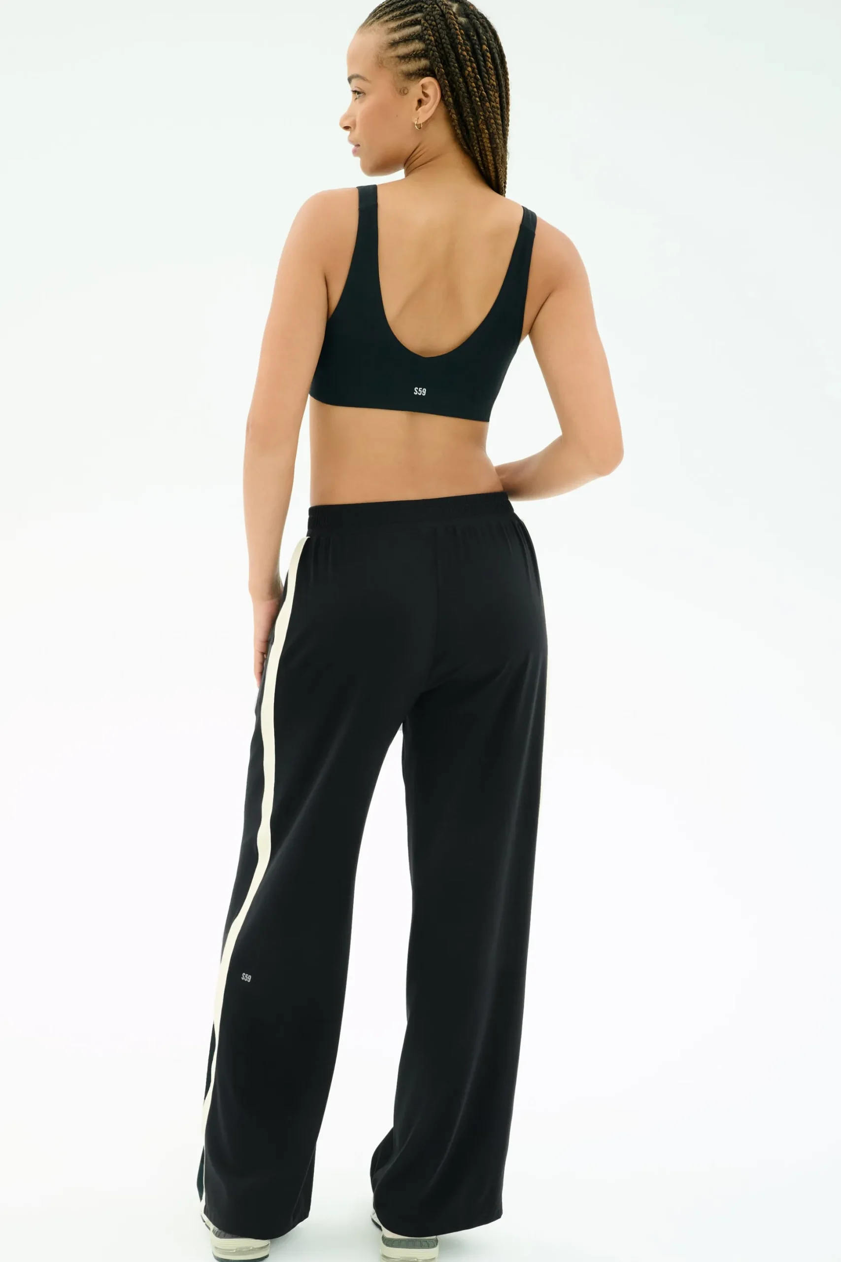 Luca Airweight Trouser with Stripe