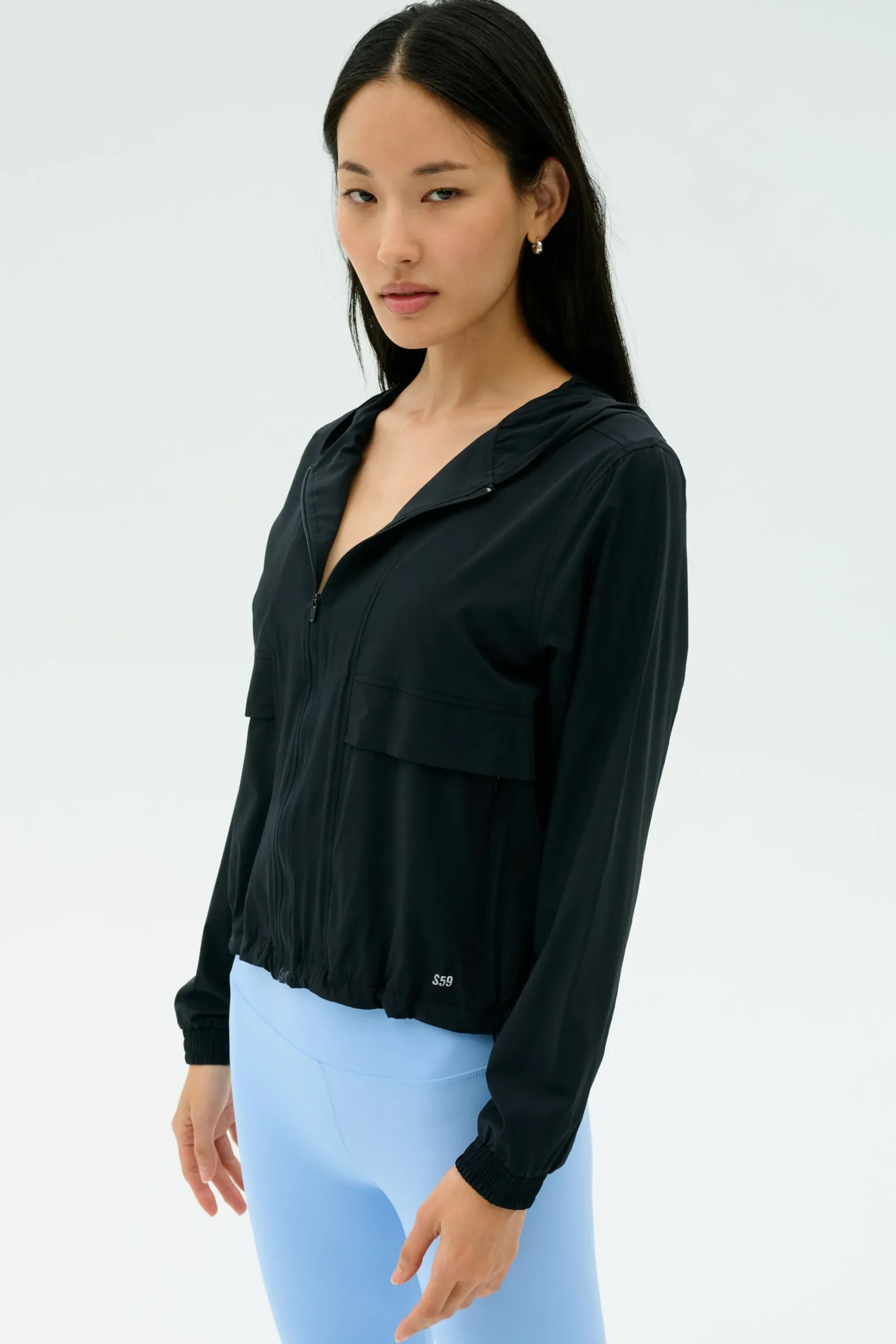 Megan Woven Nylon Jacket