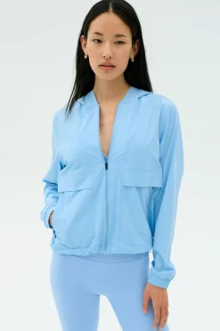 Megan Woven Nylon Jacket