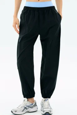 Megan Woven Nylon Jogger