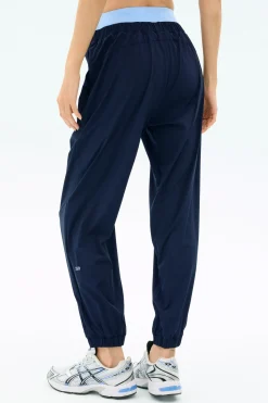 Megan Woven Nylon Jogger