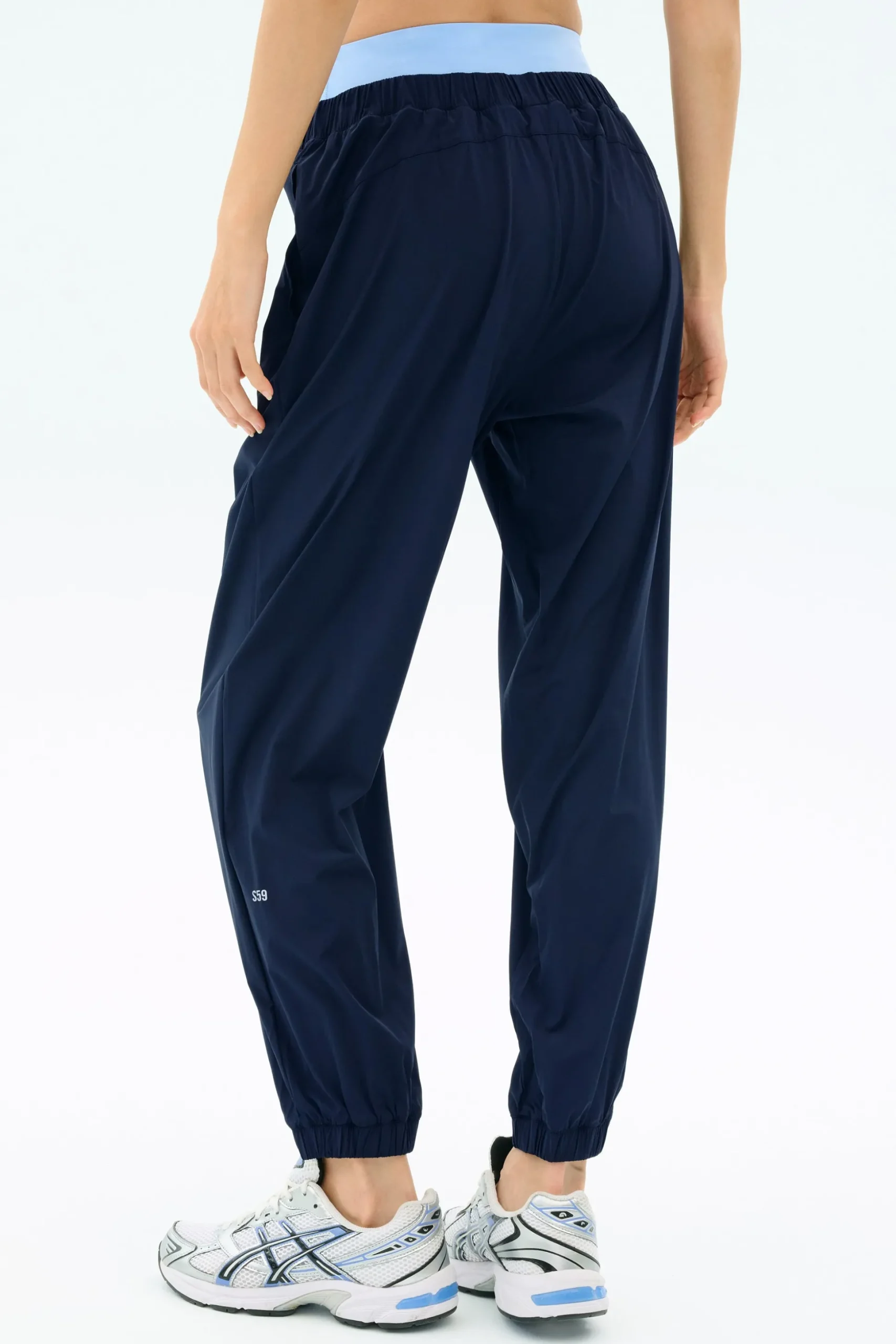 Megan Woven Nylon Jogger