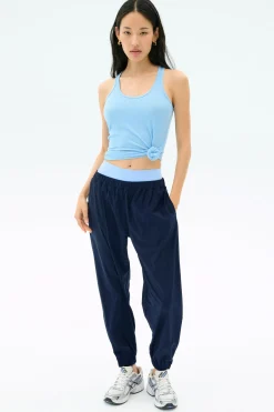 Megan Woven Nylon Jogger