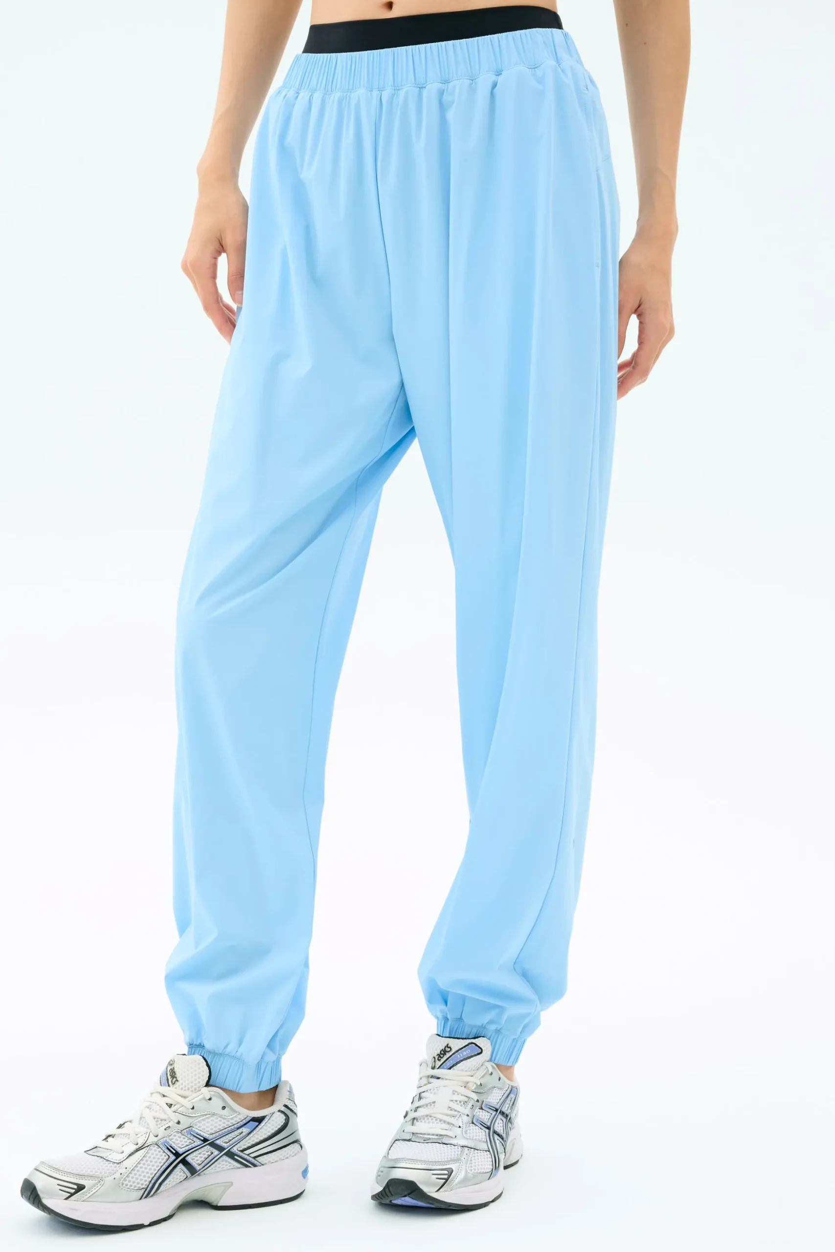 Megan Woven Nylon Jogger