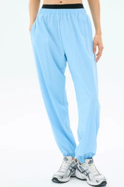 Megan Woven Nylon Jogger
