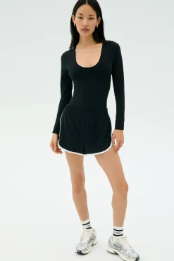 Megan Woven Nylon Run Short
