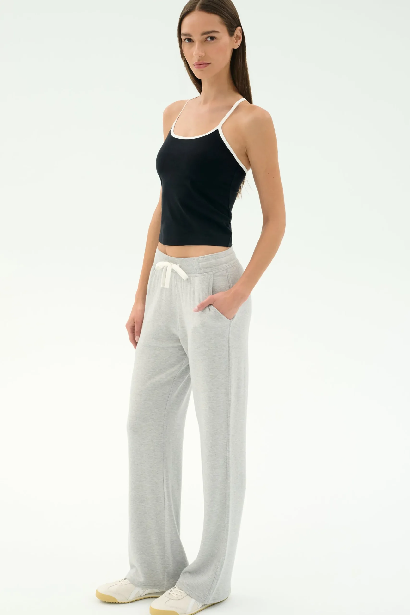 Raven Fleece Full Length Sweatpant