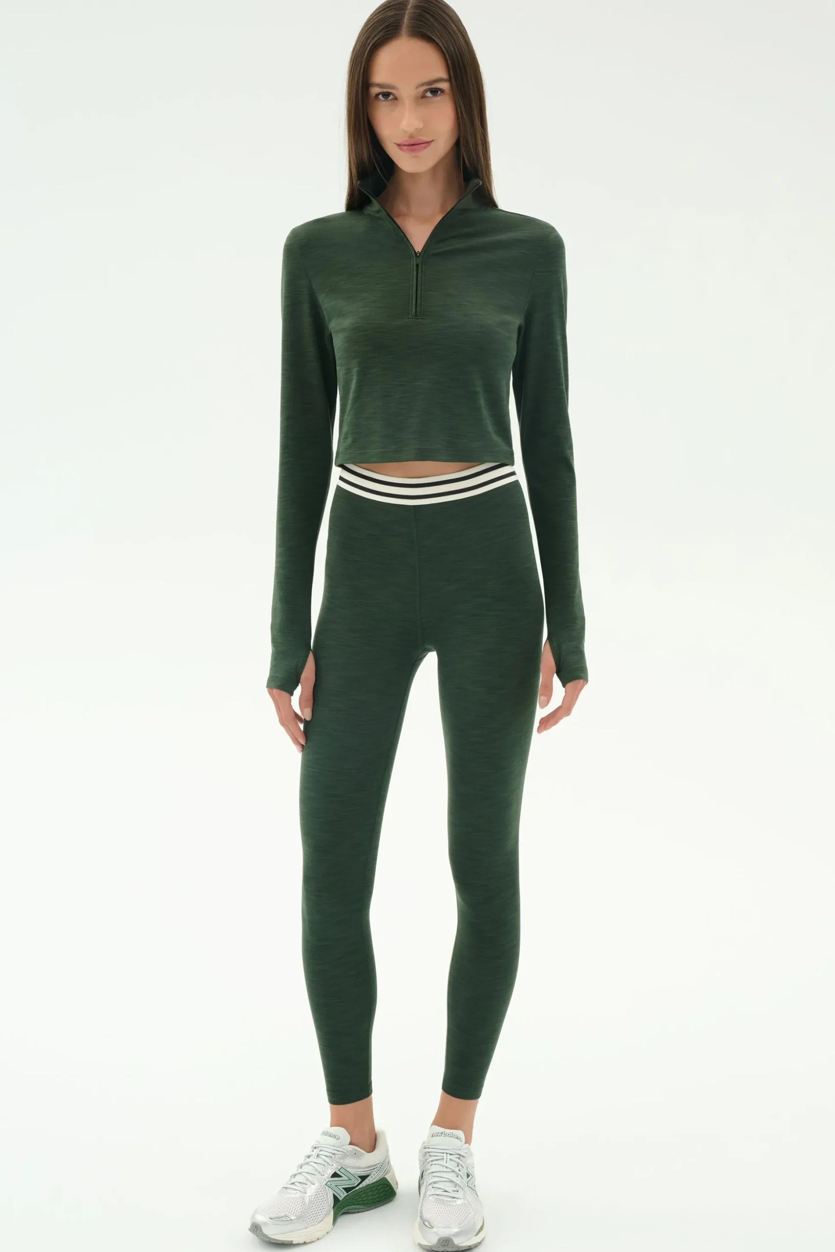 Stevie Active Rib Half Zip