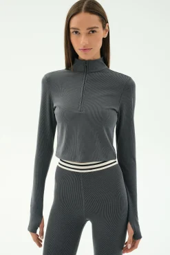 Stevie Active Rib Half Zip