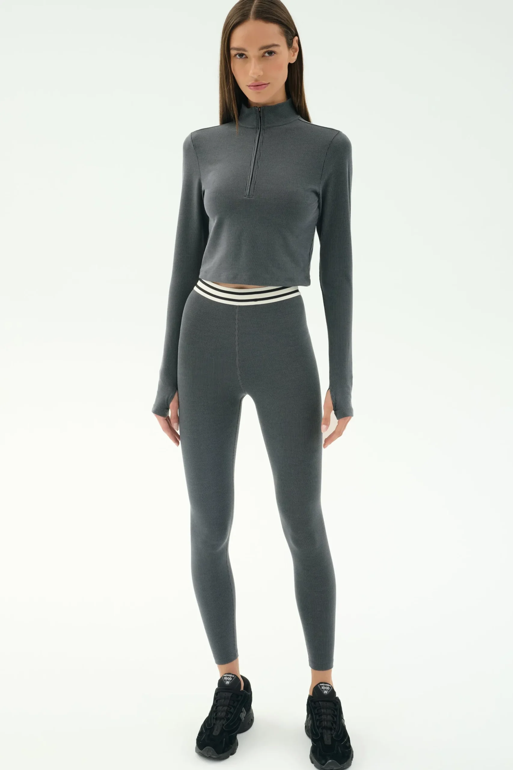 Stevie Active Rib Half Zip