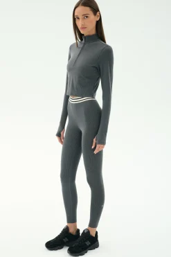 Stevie Active Rib Half Zip